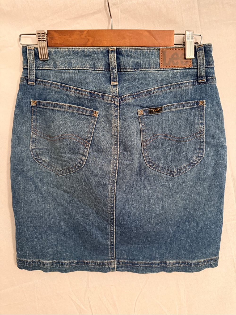Lee® Mid Rise Skort - Picture 2 of 7